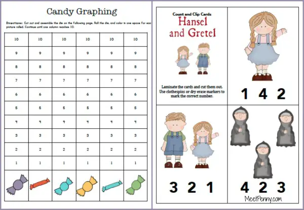 Hansel And Gretel Fairy Tale Activities For Preschool