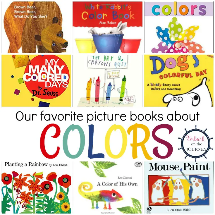 Our Favorite Books for Teaching Colors {Free Printable}