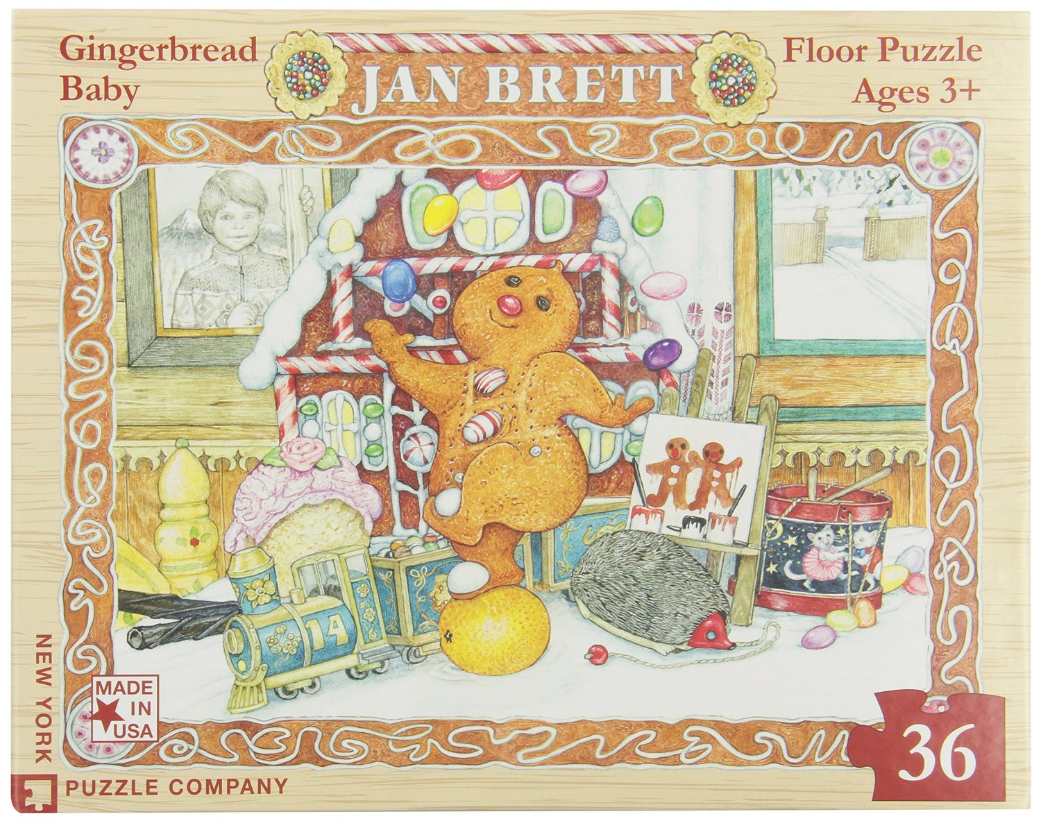Gingerbread Man Printable PreK-3