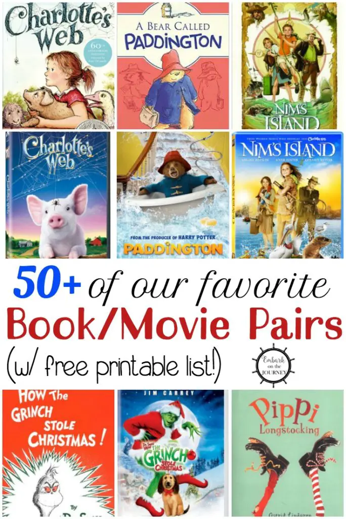 50+ of the Best Kids Movies Based on Popular Children's Books