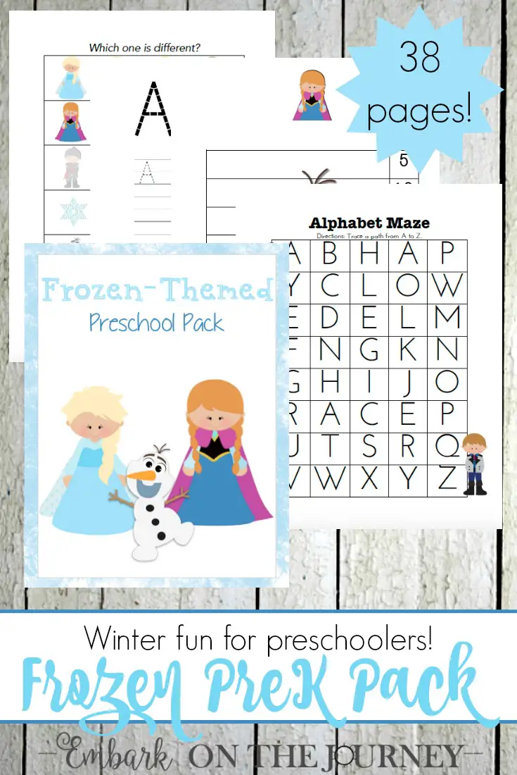 Free Frozen Printable and Activities