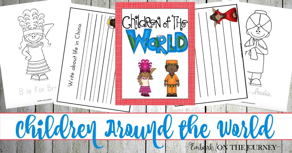 Children Around the World Writing Pack