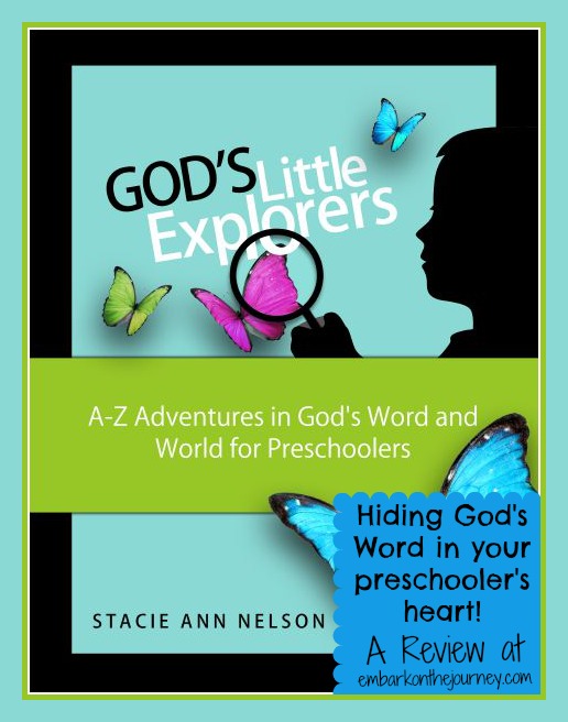 God's Little Explorers: Hiding God's Word in your preschooler's heart! | embarkonthejourney.com