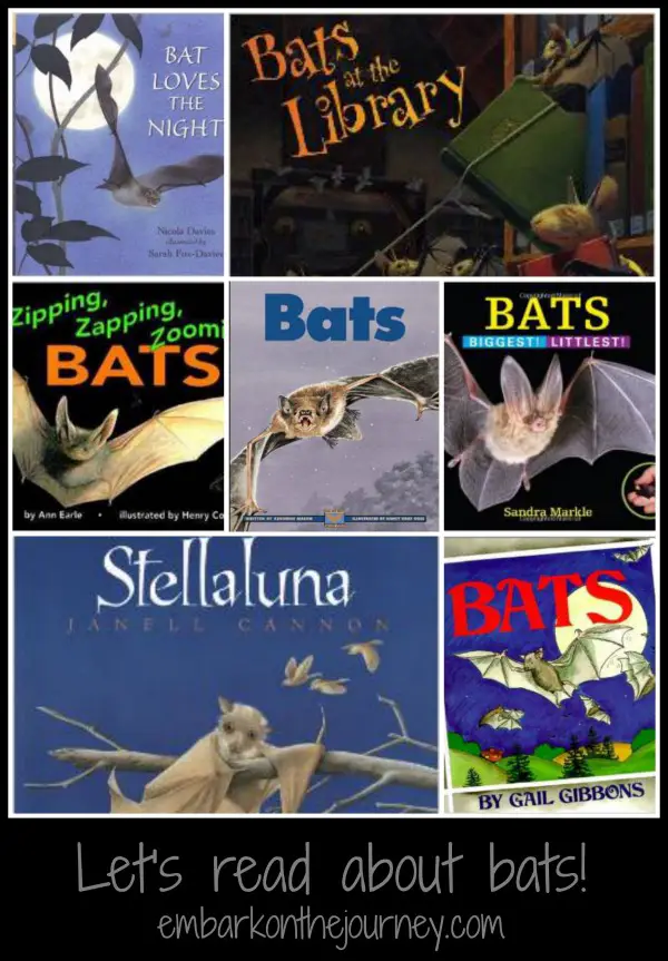 Let's read about bats! | embarkonthejourney.com