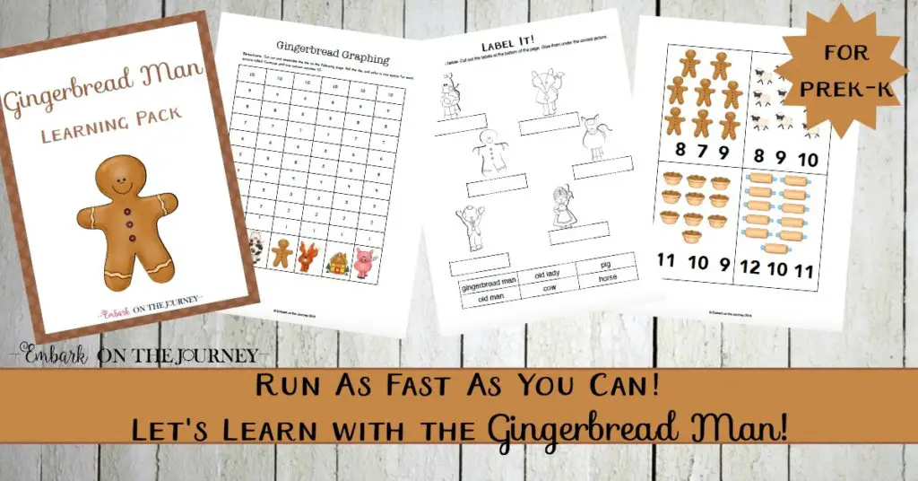 Spend Christmas teaching with this Gingerbread man unit study! Come get ...