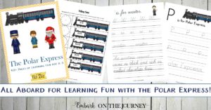 All aboard for holiday learning fun with this 100+ page Polar Express learning pack for K-3! | embarkonthejourney.com