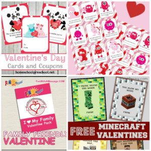 These free Valentine's Day cards are perfect for class parties and loved ones. There are over 30 choices of printable Valentines. | @homeschljourney