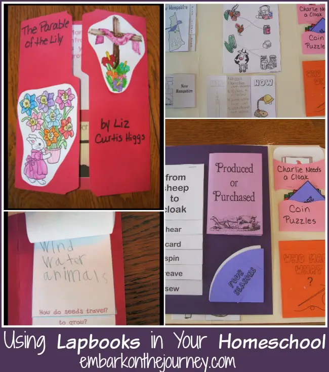 Using Lapbooks in Your Homeschool | embarkonthejourney.com