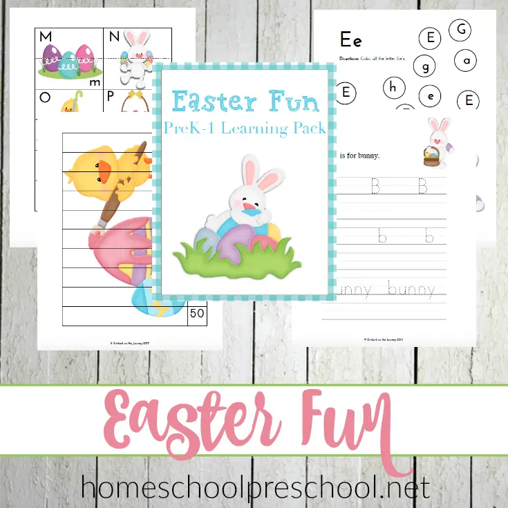 Easter Printables and Learning Activities for Kids