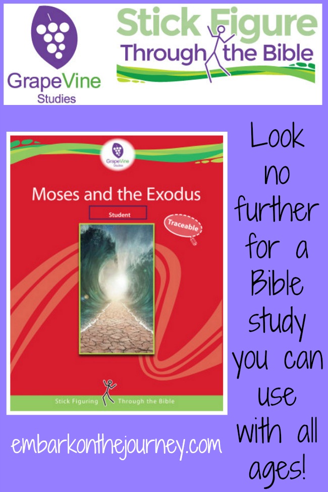 If you're looking for a Bible study you can use with the whole family, check out Grapevine Studies! Stick figure your way through the Bible! | embarkonthejourney.com
