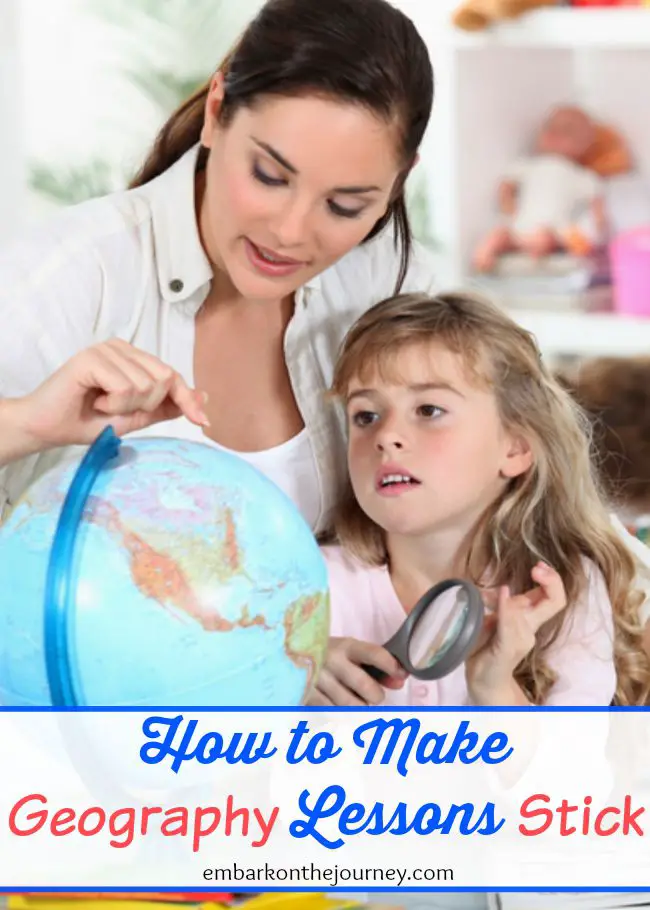 Reusable sticky wall maps provide hands-on fun to make geography lessons really stick! | embarkonthejourney.com