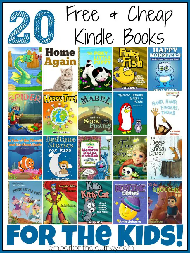 20 FREE and Cheap Kindle Books for Kids - Embark on the Journey