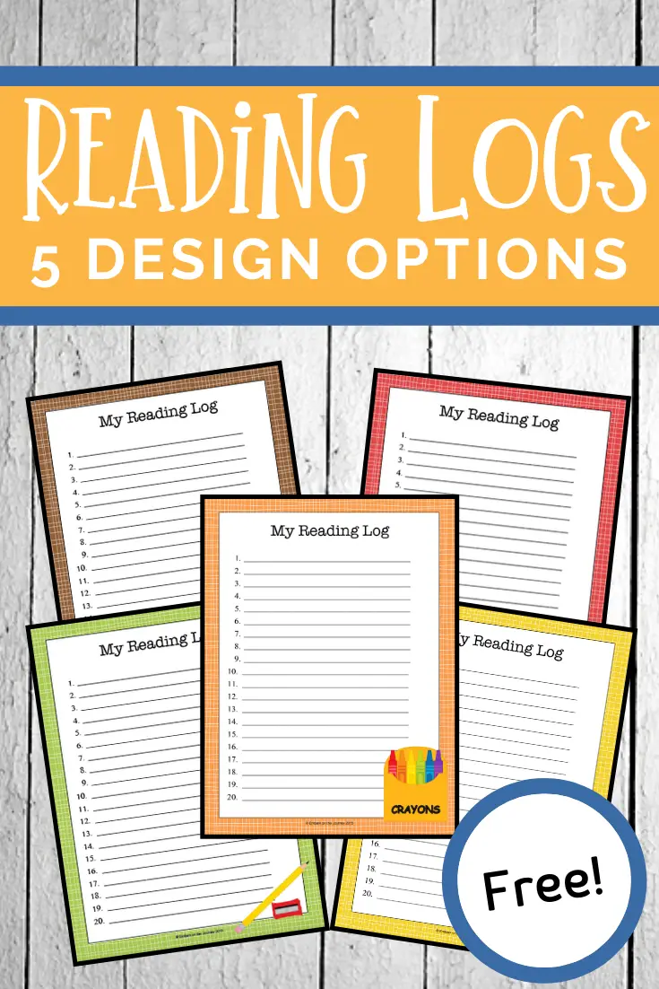 Free printable reading logs for home or classroom use! These are perfect for summer reading logs, daily reading logs, and more. Great for all ages.