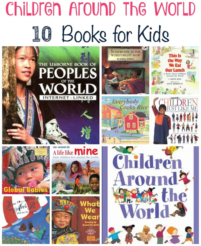 Introduce your children to children of different cultures with these Children Around the World books. | embarkonthejourney.com