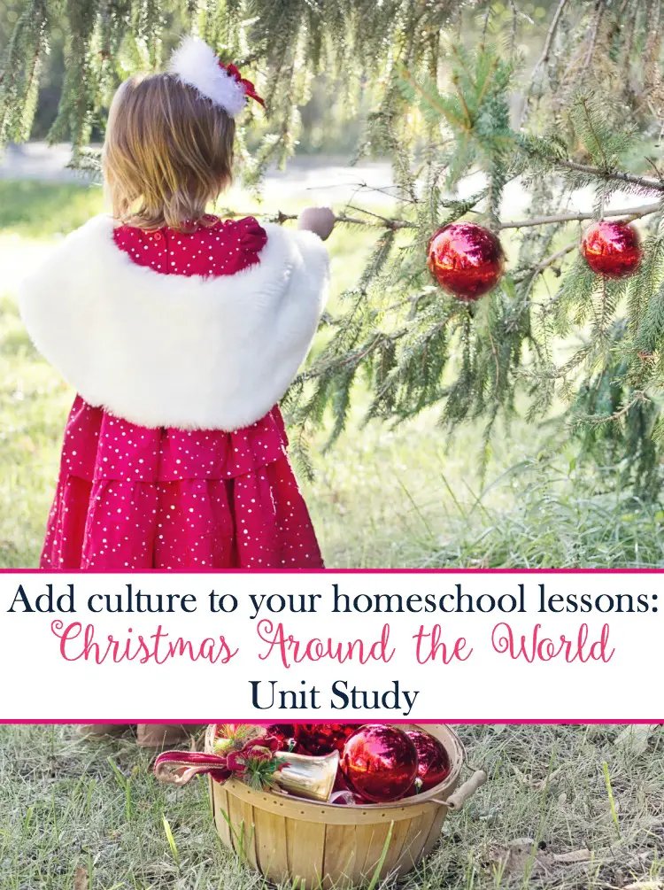It's easy to add geography and culture to your homeschool lesson plans with a fun Christmas Around the World unit study! | embarkonthejourney.com