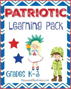 Patriotic Learning Pack Small