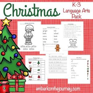 Christmas Language Arts