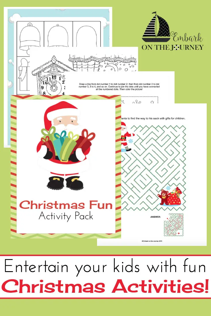 Christmas Activity Pack for Kids