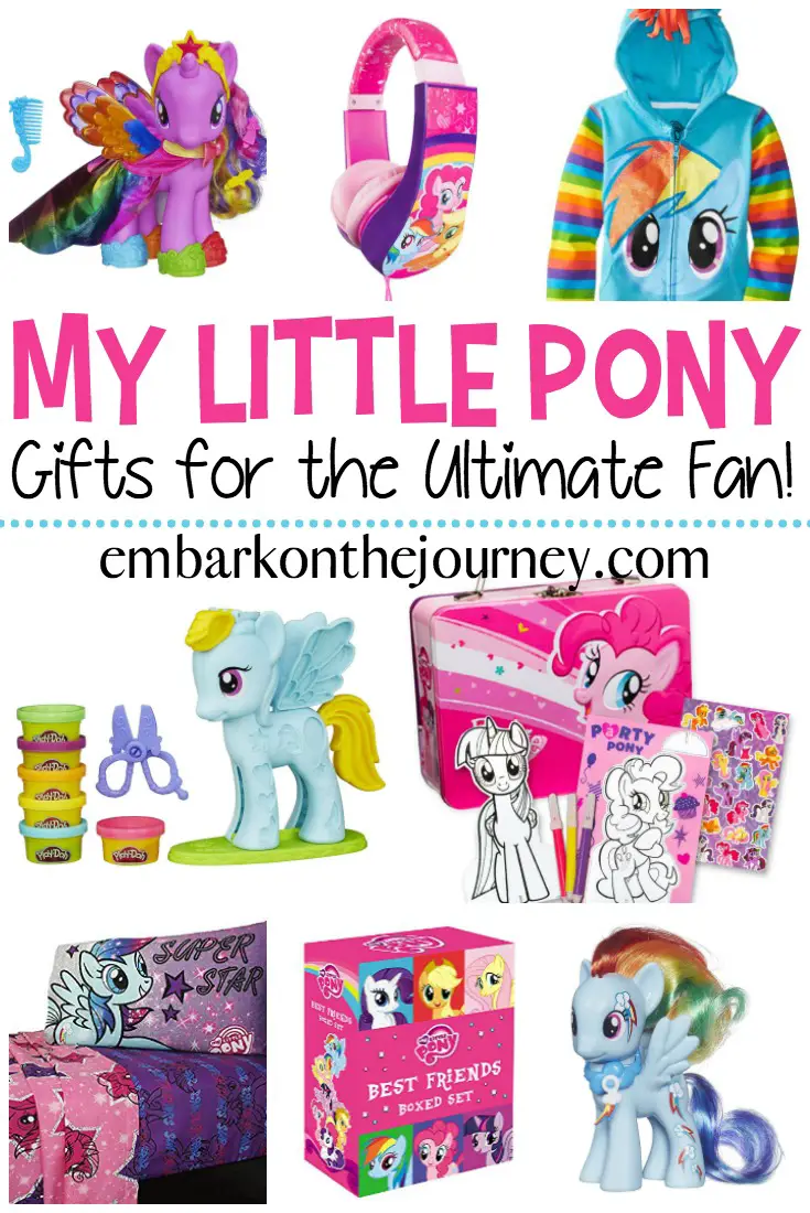 My Little Pony means friendship and fun! This is a great list of My Little Pony gifts that are perfect for the ultimate My Little Pony fan!