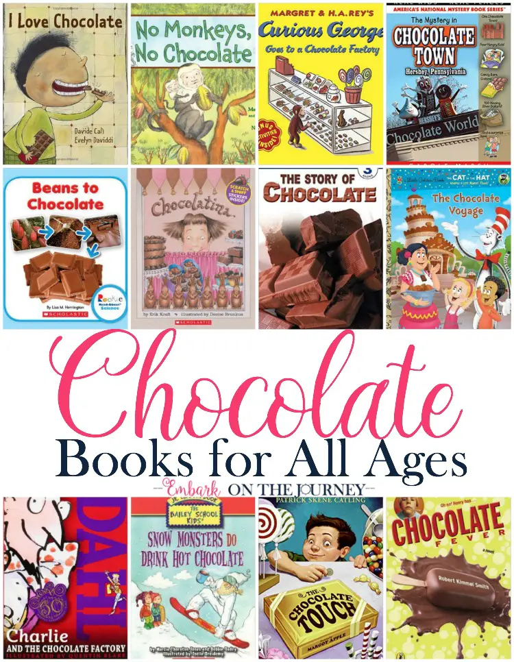 Your readers will love these books about chocolate! | embarkonthejourney.com