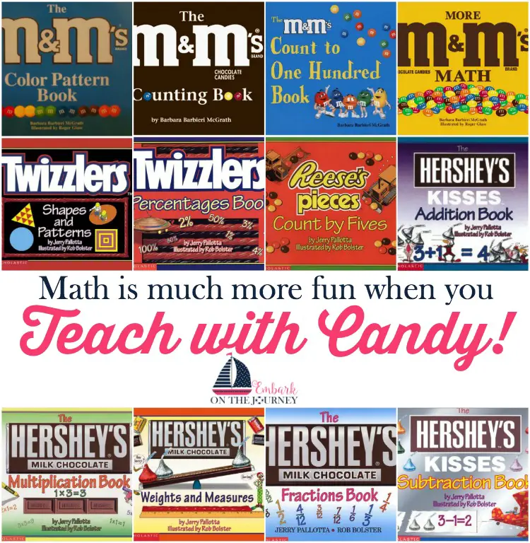 Make math more fun when you teach with candy! | embarkonthejourney.com