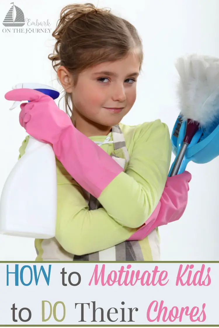 Kids need to do chores around the house. Chores help build self-confidence and responsibility. They help relieve the burden of housekeeping and strengthen family bonds. The trick, however, is motivating kids to do their chores without nagging and begging. Follow these tips on how to motivate kids to do their chores, and see if it makes a difference in your family. | embarkonthejourney.com