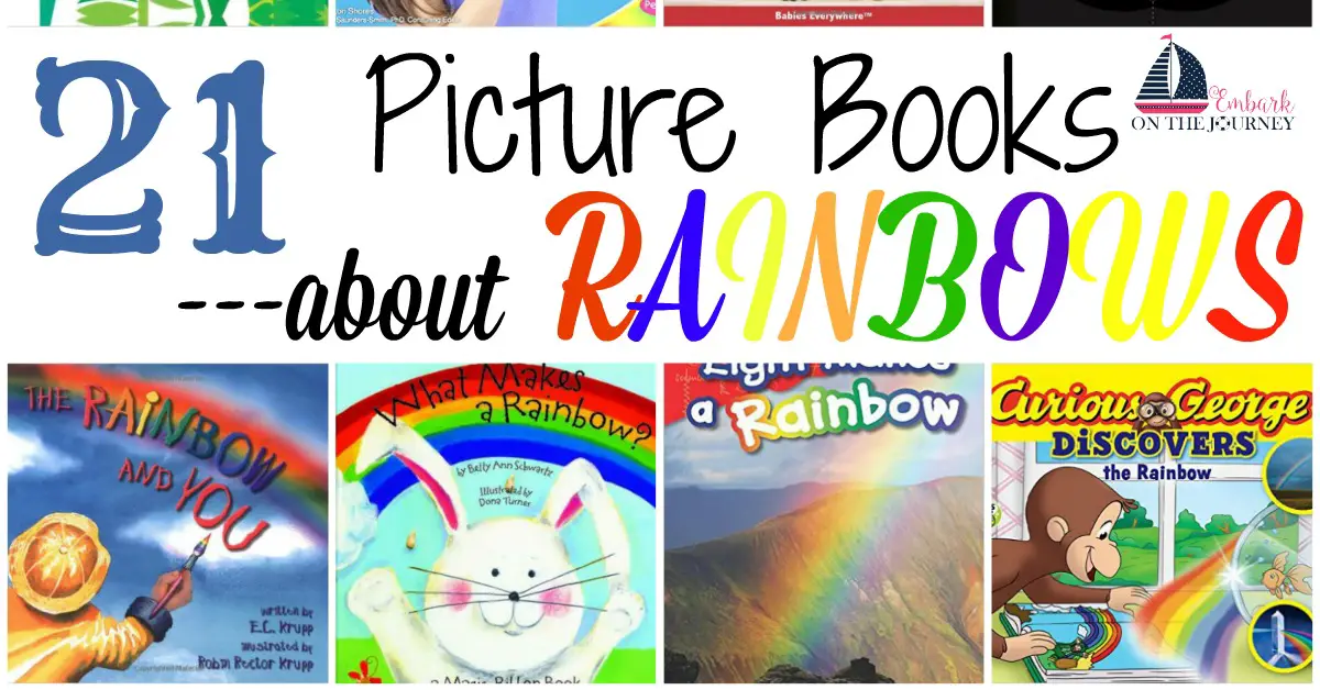 21 Picture Books About Rainbows - Embark on the Journey