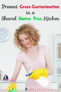 Sharing a gluten-free kitchen with those who aren't gluten-free makes things a little more difficult. But, it's not impossible with these 10 tips for preventing cross-contamination in a shared gluten-free kitchen. | embarkonthejourney.com