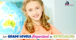 Are grade levels important in homeschooling? Does it matter what grade the kids are in? One veteran mom weighs in on when "what grade are you in" matters and when it doesn't. | embarkonthejourney.com