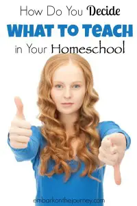 Every year, homeschool moms have to decide what subjects they're going to teach and which curricula they will use. How, though, do you make those monumental decisions? Here are some tips to help you make these decisions without becoming overwhelmed. | embarkonthejourney.com