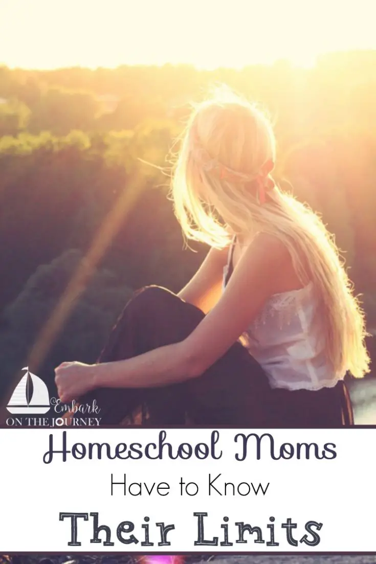 No two homeschools will look alike. Everyone's needs and family dynamics are different. When a homeschool mom knows her limits, she can set herself up for a successful year! | embarkonthejourney.com