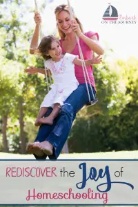 J is for Joy: With so much on our plates, it's easy to get lost in the everyday tasks of being at home - cleaning the house, fixing dinner, homeschooling, etc. How can we readjust our focus and rediscover the joy of homeschooling? | embarkonthejourney.com