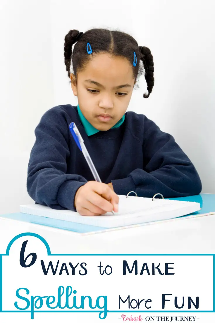 No matter what spelling program we use, I always try to find ways to make spelling more fun. Each of these activities can be done while learning new words or reviewing words your student is having trouble with. | embarkonthejourney.com