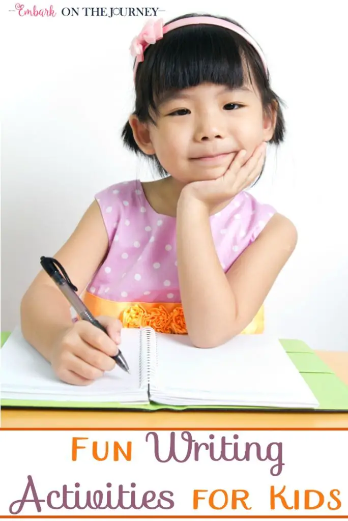 8 Fun Writing Activities For Kids