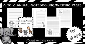 Inspire your learners to write with these fun animal-themed writing pages. These pages are also perfect notebooking pages for your animal-themed unit studies. With 150+ pages, this pack is sure to be a great fit for your homeschool! | embarkonthejourney.com