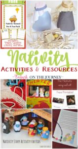 These nativity activities and resources are perfect for engaging in conversations about and focusing our attention on the birth of Jesus. | embarkonthejourney.com