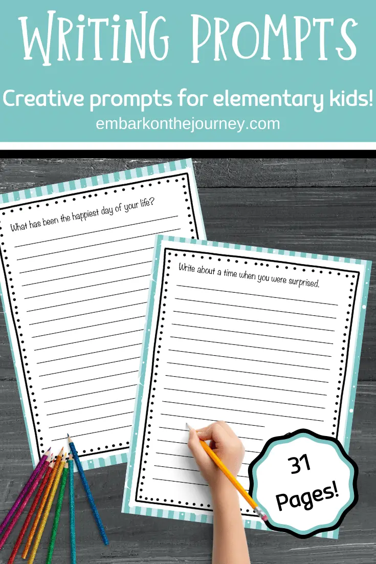 Printable December Writing Prompts