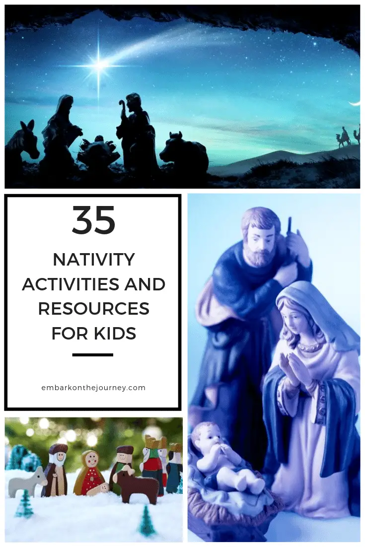 These nativity activities and resources are perfect for engaging our kids in conversations about and focusing our attention on the birth of Jesus. 