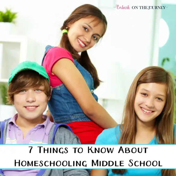 7 Things You Need to Know About Homeschooling Middle School