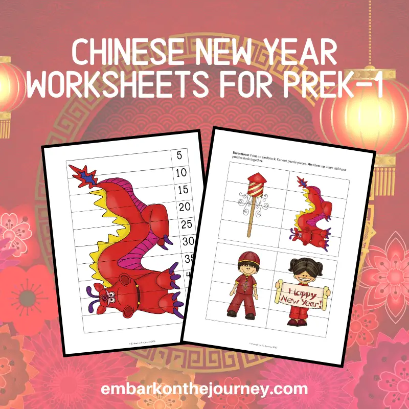 On January 25, many will celebrate the Chinese New Year. You can, too, with this huge Chinese New Year printable learning pack!