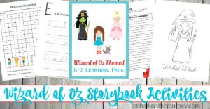 Bring the story to life with Wizard of Oz activities and printables for grades K-2. Hands-on activities, teaching resources, and more. | @homeschljourney