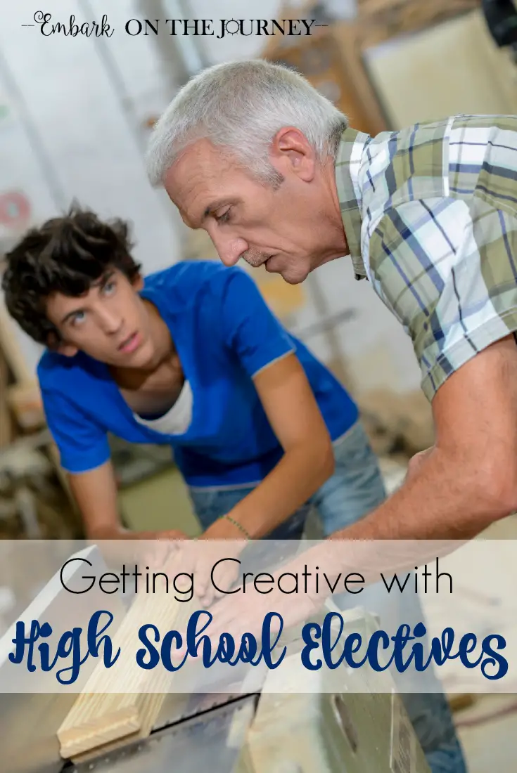 Homeschoolers have a unique opportunity to get creative and think outside the box when it comes to assigning credits for high school electives. Come explore that thought with me. | embarkonthejourney.com