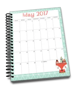 A brand new personal planner for teens designed to help them plan their month, work toward their goals, and track their progress all month long!