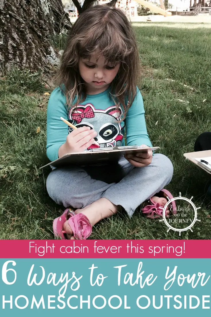 Spring is here and instead of fighting it take your homeschool outside and make the most of it. Go get some fresh air to breathe new life into your homeschool.