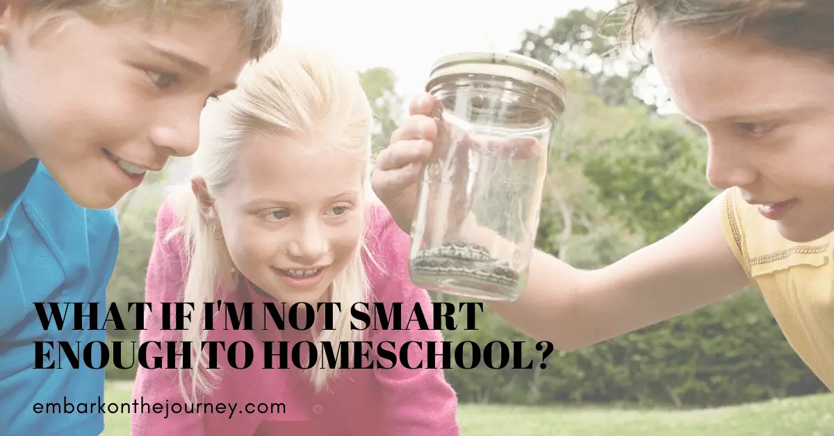 New homeschoolers often have many questions. I've heard some say, "I'm not smart enough to homeschool." I want to assure you that you are!