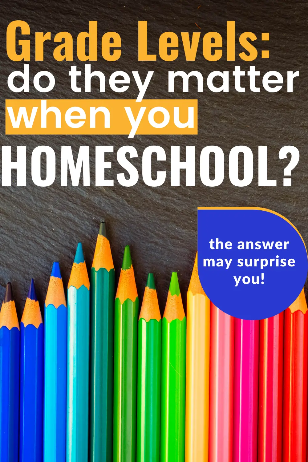 Are grade levels important? Does it matter what grade kids are in? One homeschool mom discusses when "what grade are you in" matters and when it doesn't.