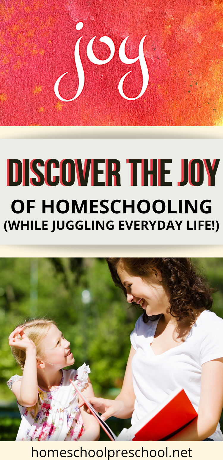 With so much on our plates, it’s easy to get lost in the everyday tasks of being at home – cleaning the house, fixing dinner, homeschooling, etc. How can we adjust our focus and rediscover the joy of homeschooling?