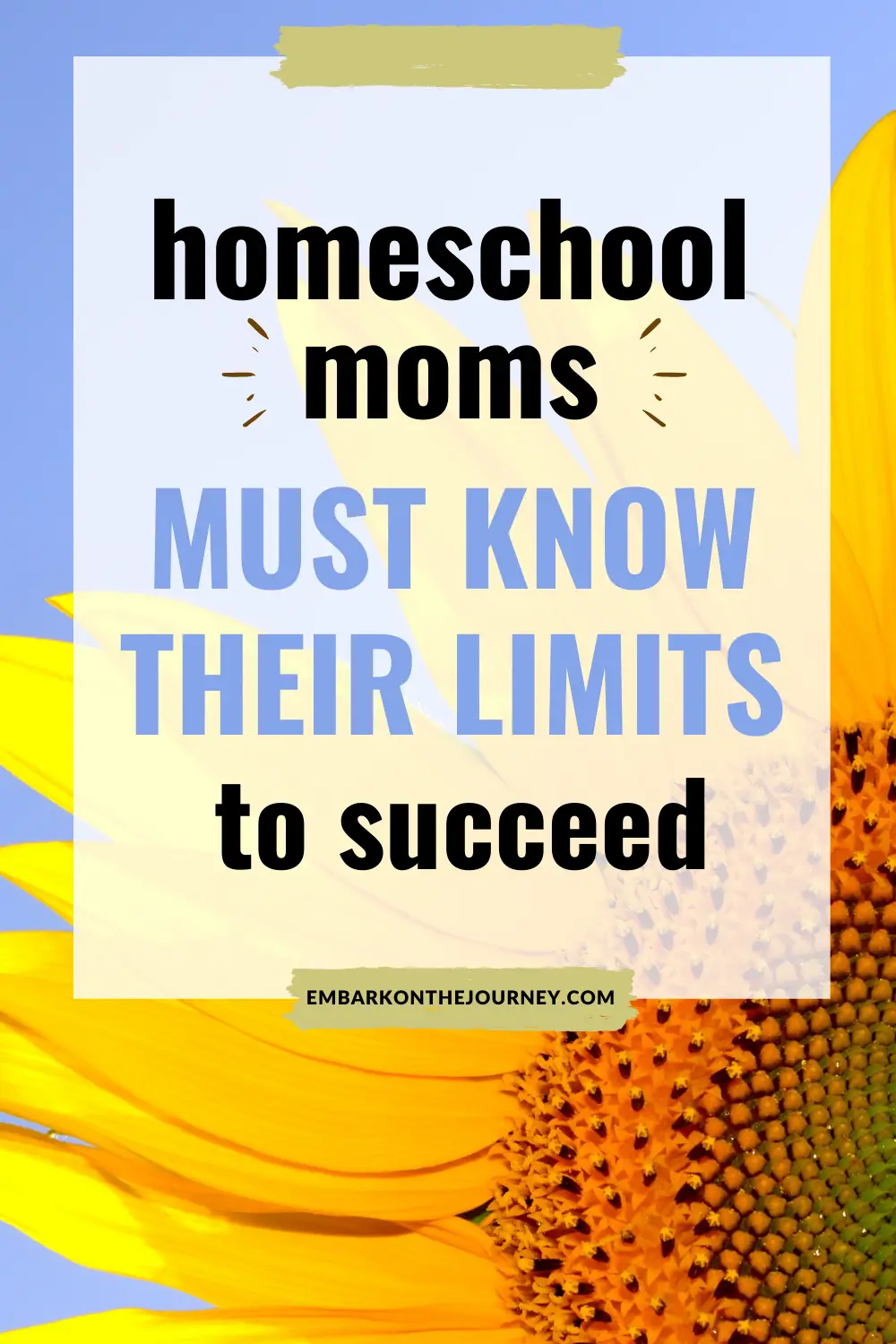 No two homeschools look alike. Everyone's needs are different, and when a homeschool mom knows her limits, she can set herself up for a successful year! 