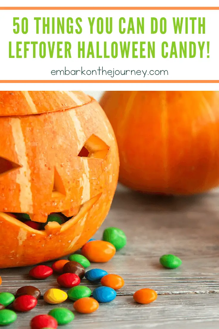 Trying to decide what you're going to do with all that leftover Halloween candy? Use it to teach science and math, try a new recipe, or make a new craft.