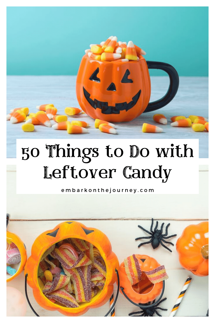 Trying to decide what you're going to do with all that leftover Halloween candy? Use it to teach science and math, try a new recipe, or make a new craft.